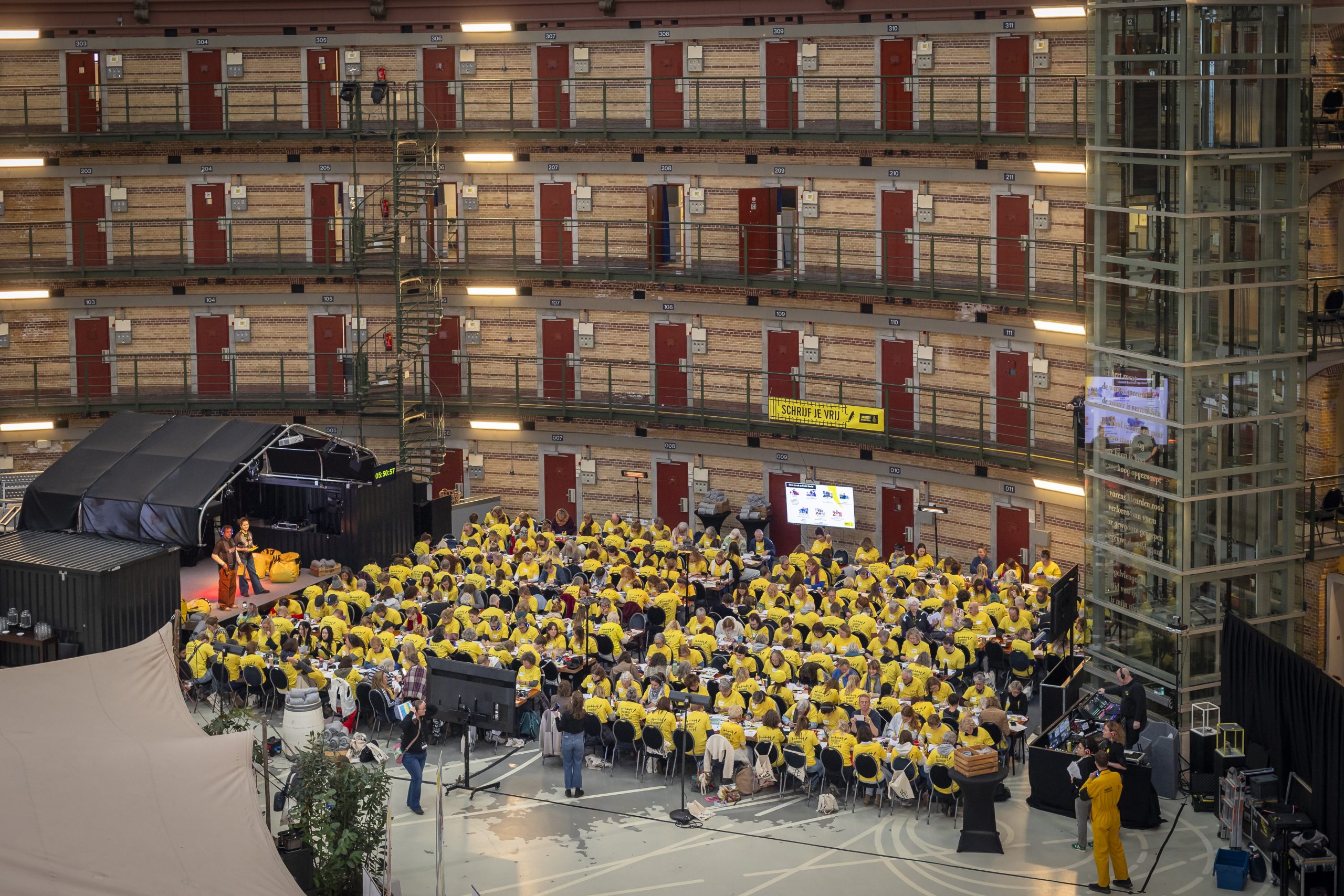 Schrij je vrij 2025 in koepelgevangenis Arnhem