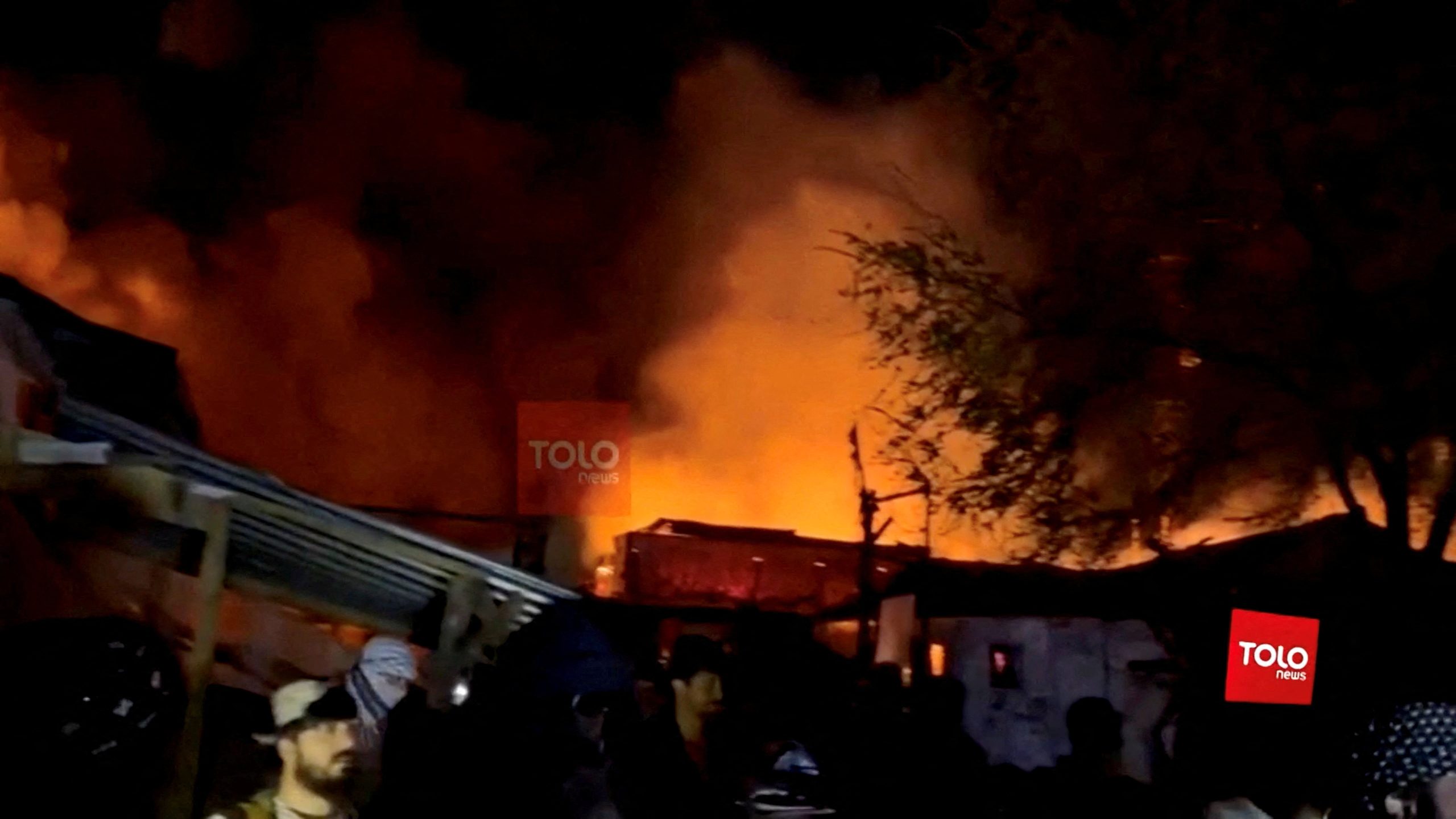 Aanval op afkickcentrum in Kabul door Pakistan, 16 maart 2026 - still uit video