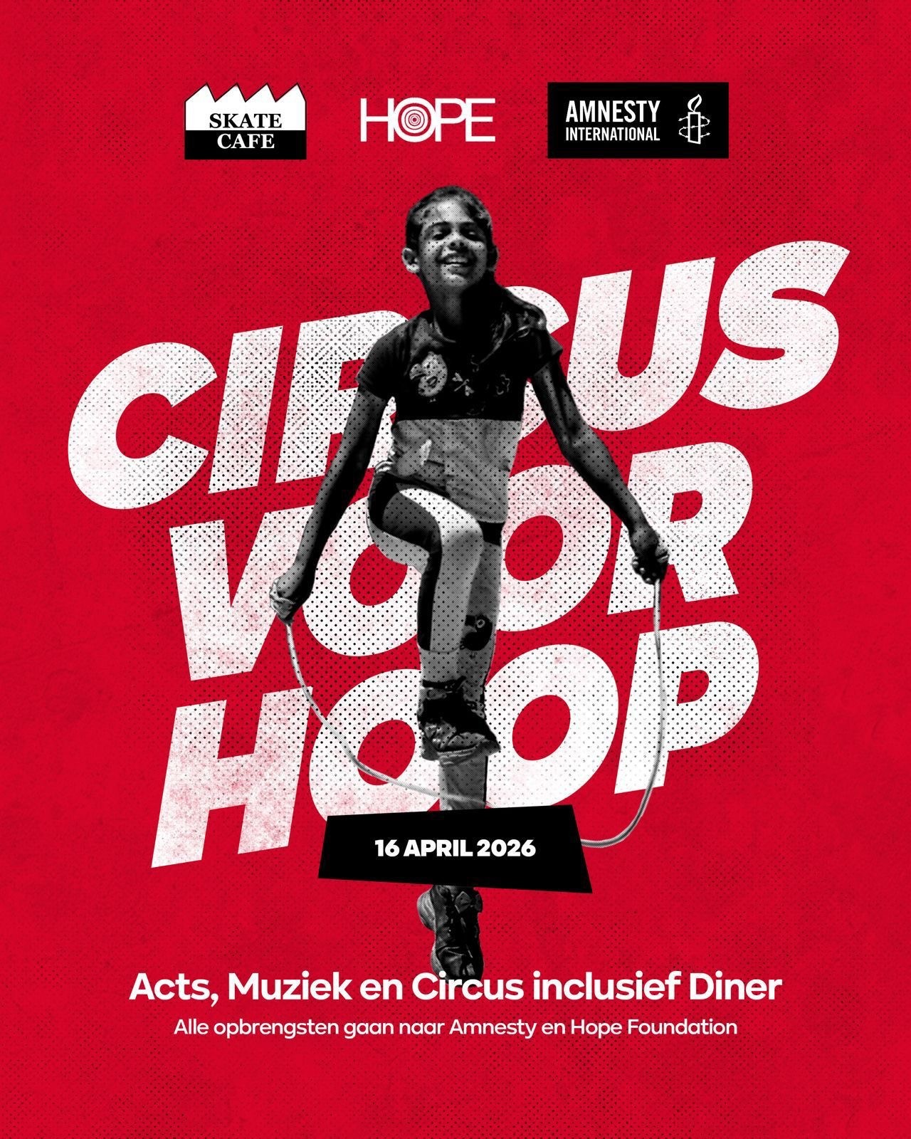 Circus voor Hoop poster