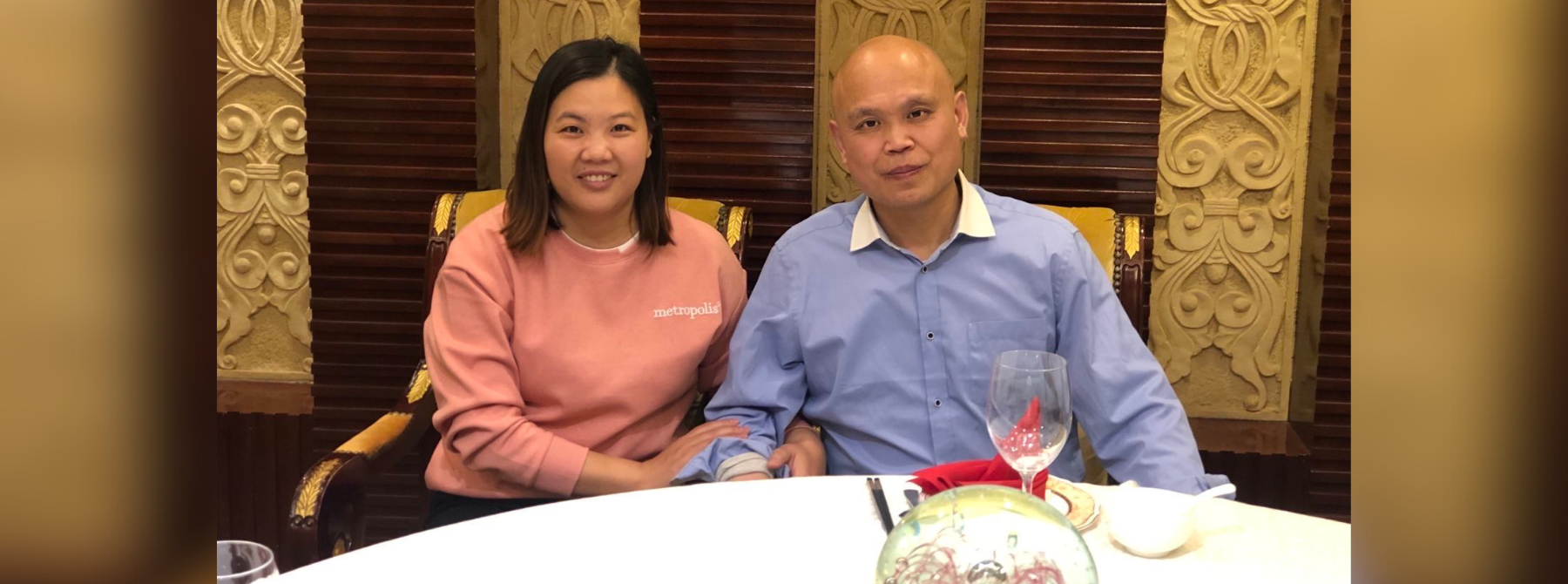 Yu Wensheng en Xu Yan.