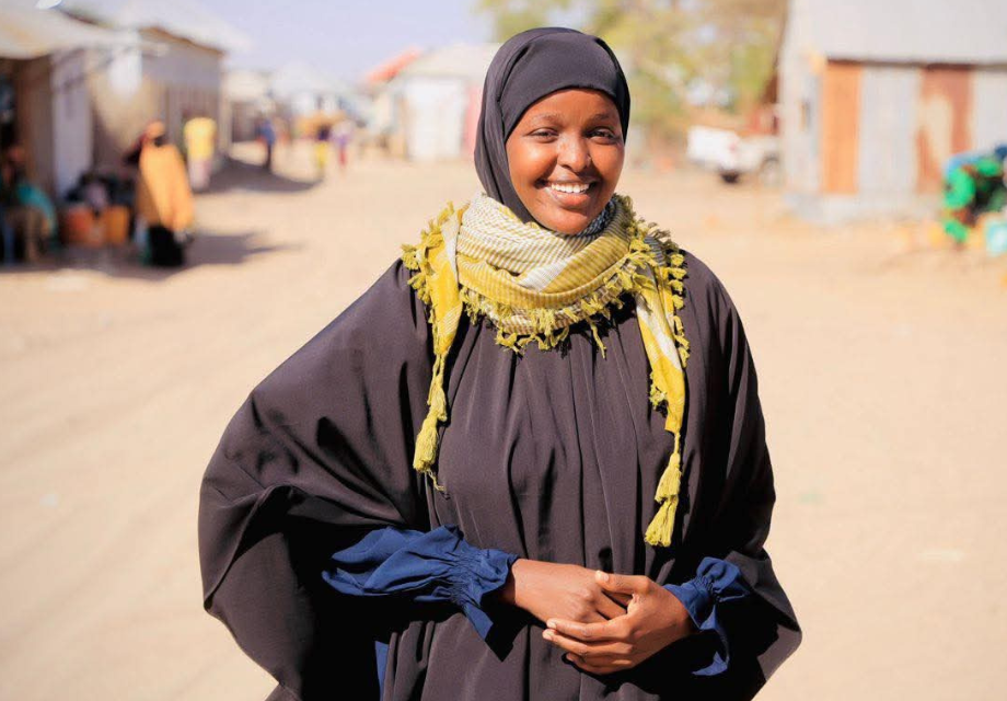 Activist Sadia Moalim Ali in Somalië