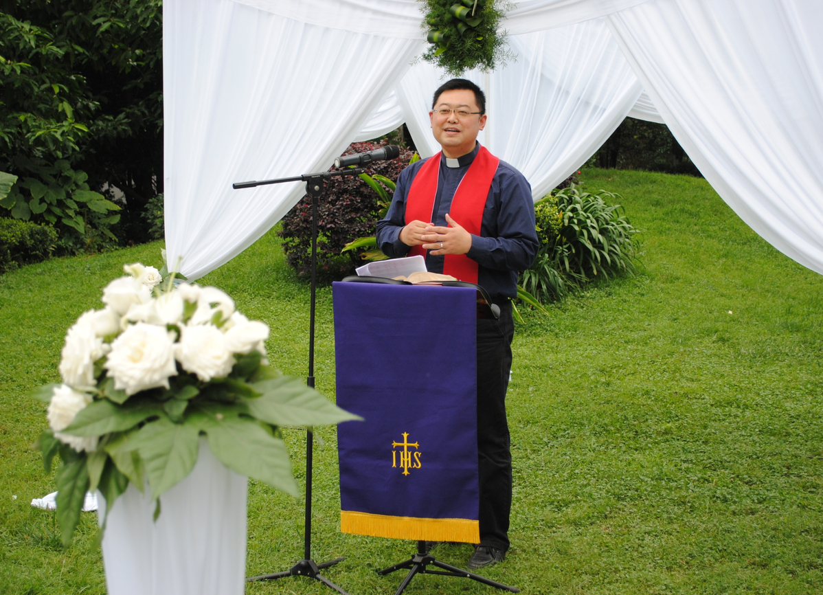 Wang Yi van de Early Rain Covenant Chruch, die gevangenzit.