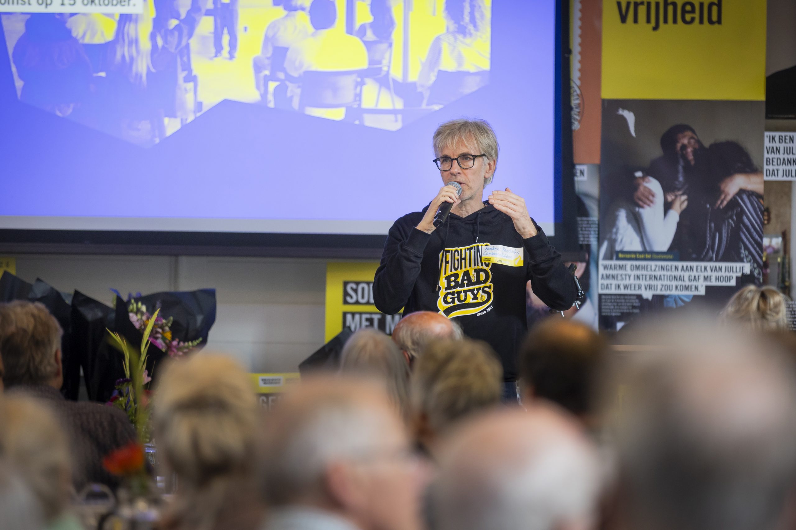 Spreker Amnesty-dag in Amsterdam 2026