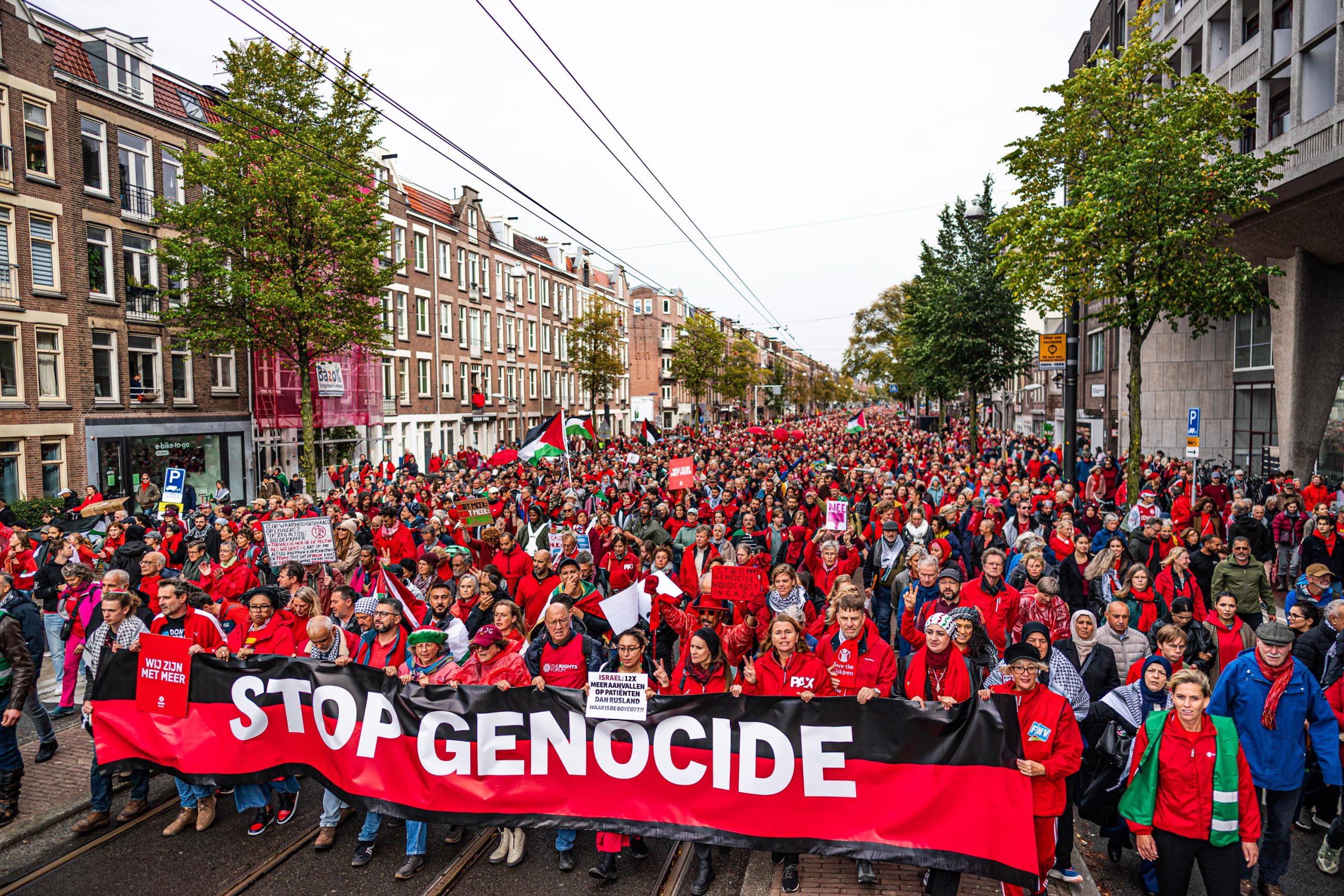 Demonstratie Rode Lijn