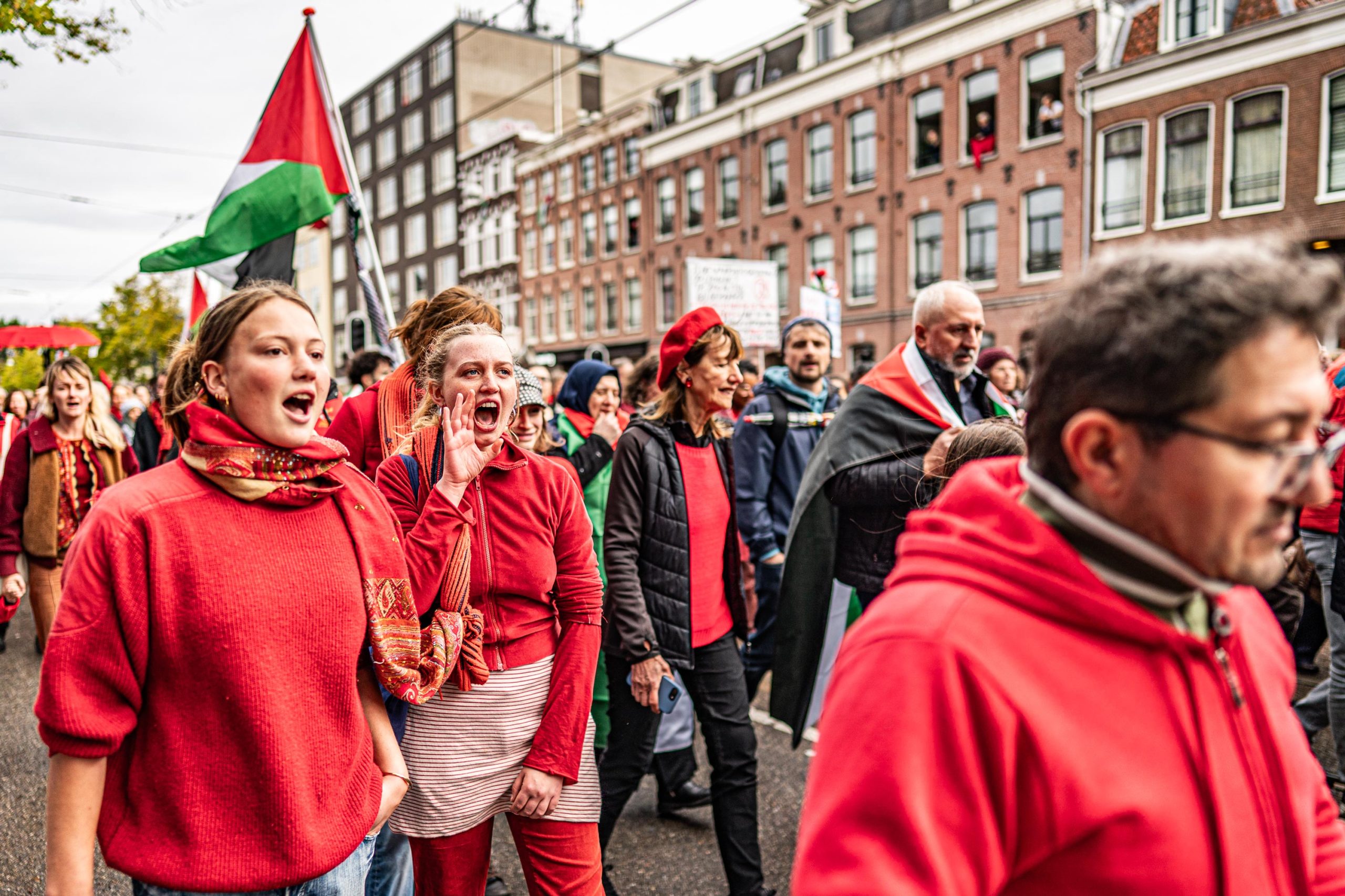 Demonstratie Rode Lijn